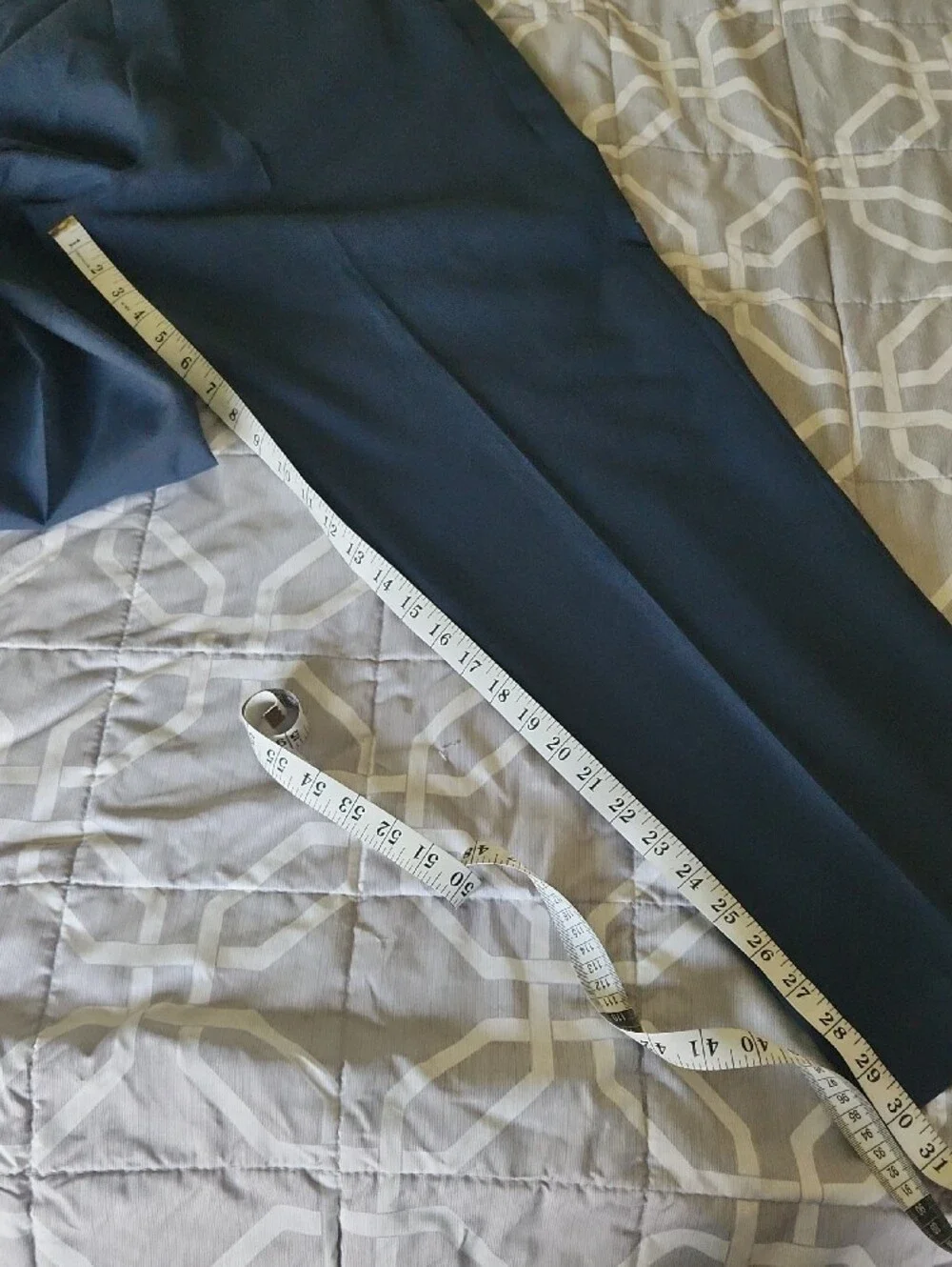 Higgins Slacks Men's Classic Pleated Dress Pants - Navy Retro 70s